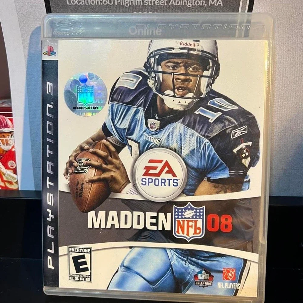 Madden NFL 08 Sony PlayStation 3 PS3 EA Sports Football Game CIB Vince Young